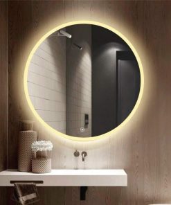 Gương phòng tắm có gắn đèn led tại Cần Thơ
